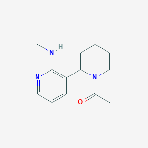 1-(2-(2-(Methylamino)pyridin-3-yl)piperidin-1-yl)ethanone