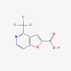 4-(Trifluoromethyl)furo[3,2-c]pyridine-2-carboxylic acid