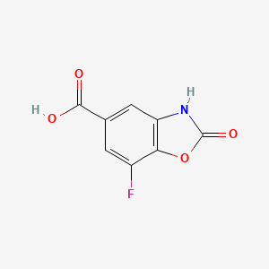 7-Fluoro-2-oxo-2,3-dihydrobenzo[d]oxazole-5-carboxylic acid