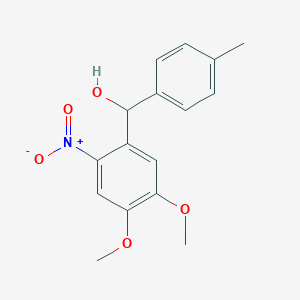 (4,5-Dimethoxy-2-nitrophenyl)(p-tolyl)methanol