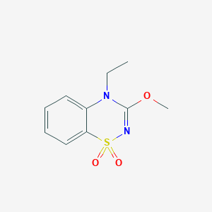 4-Ethyl-3-methoxy-4H-benzo[e][1,2,4]thiadiazine 1,1-dioxide