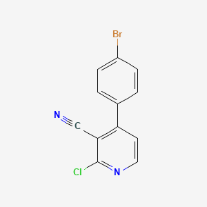 4-(4-Bromophenyl)-2-chloronicotinonitrile