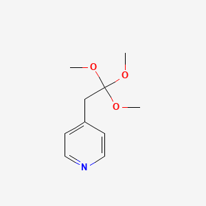 4-(2,2,2-Trimethoxyethyl)pyridine