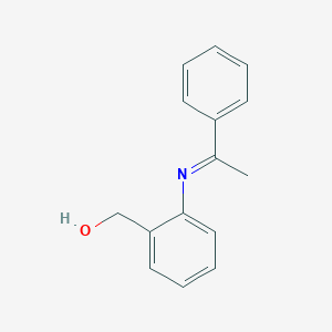 (2-((1-Phenylethylidene)amino)phenyl)methanol