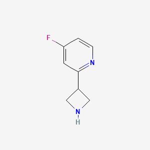 2-(Azetidin-3-yl)-4-fluoropyridine