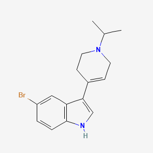 5-Bromo-3-(1-isopropyl-1,2,3,6-tetrahydropyridin-4-yl)-1H-indole