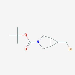 tert-Butyl 6-(bromomethyl)-3-azabicyclo[3.1.0]hexane-3-carboxylate