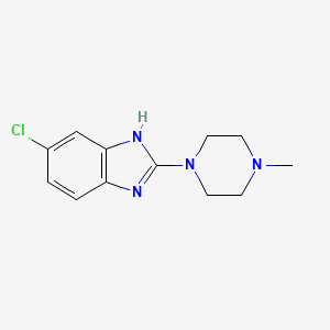 5-Chloro-2-(4-methylpiperazin-1-yl)-1H-benzo[d]imidazole