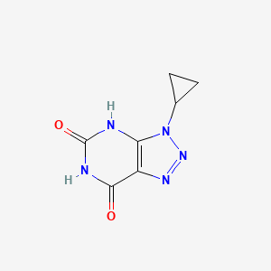 3-Cyclopropyl-3H-[1,2,3]triazolo[4,5-d]pyrimidine-5,7(4H,6H)-dione