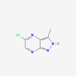 5-Chloro-3-methyl-1H-pyrazolo[3,4-B]pyrazine