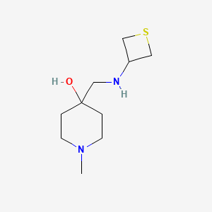 1-Methyl-4-((thietan-3-ylamino)methyl)piperidin-4-ol