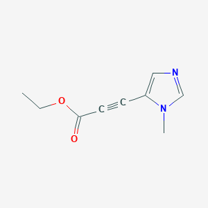 Ethyl 3-(1-methyl-1H-imidazol-5-yl)propiolate