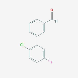 2'-Chloro-5'-fluoro-[1,1'-biphenyl]-3-carbaldehyde