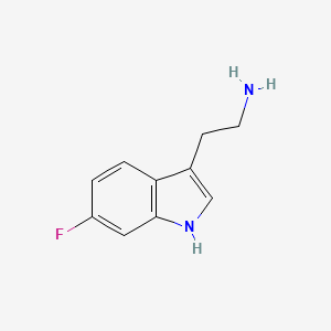 B1299898 6-Fluorotryptamine CAS No. 575-85-9