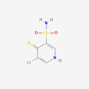 5-Chloro-4-mercaptopyridine-3-sulfonamide