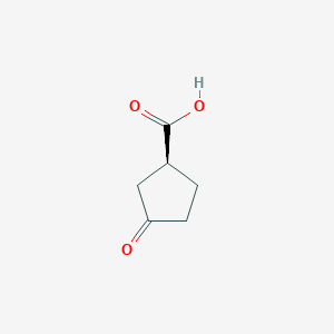 B1299900 (S)-3-Oxocyclopentanecarboxylic acid CAS No. 71830-06-3