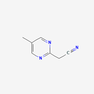 2-(5-Methylpyrimidin-2-yl)acetonitrile