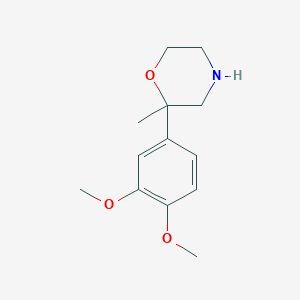 2-(3,4-Dimethoxyphenyl)-2-methylmorpholine