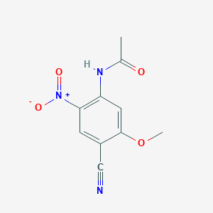 N-(4-cyano-5-methoxy-2-nitrophenyl)acetamide