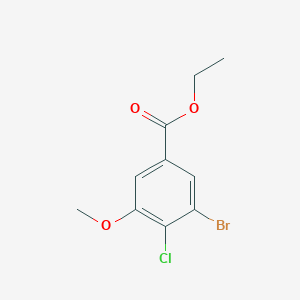 Ethyl 3-bromo-4-chloro-5-methoxybenzoate