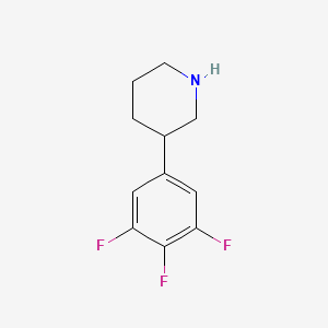 3-(3,4,5-Trifluorophenyl)piperidine