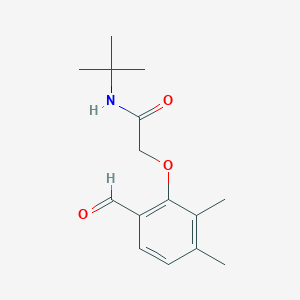 N-(tert-Butyl)-2-(6-formyl-2,3-dimethylphenoxy)acetamide