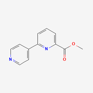 molecular formula C12H10N2O2 B12999232 Methyl [2,4'-bipyridine]-6-carboxylate 