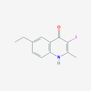 6-Ethyl-3-iodo-2-methylquinolin-4(1H)-one