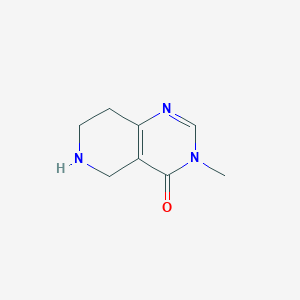 3-Methyl-5,6,7,8-tetrahydropyrido[4,3-d]pyrimidin-4(3H)-one