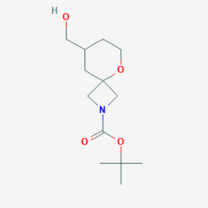 tert-Butyl 8-(hydroxymethyl)-5-oxa-2-azaspiro[3.5]nonane-2-carboxylate