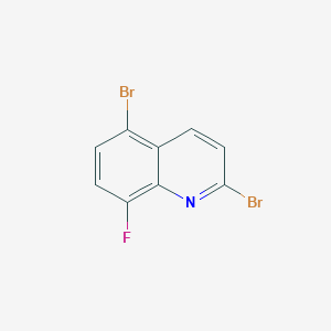 2,5-Dibromo-8-fluoroquinoline