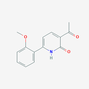 3-Acetyl-6-(2-methoxyphenyl)pyridin-2(1H)-one