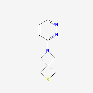 6-(Pyridazin-3-yl)-2-thia-6-azaspiro[3.3]heptane