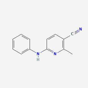 2-Methyl-6-(phenylamino)nicotinonitrile