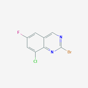 2-Bromo-8-chloro-6-fluoroquinazoline