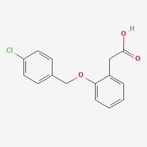 2-(2-((4-Chlorobenzyl)oxy)phenyl)acetic acid