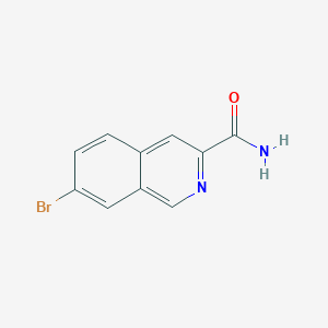 7-Bromoisoquinoline-3-carboxamide