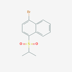 1-Bromo-4-(isopropylsulfonyl)naphthalene