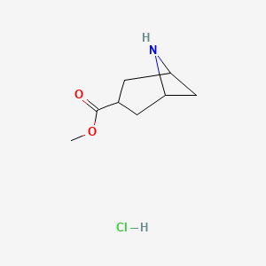 Methyl6-azabicyclo[3.1.1]heptane-3-carboxylatehydrochloride