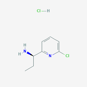 (R)-1-(6-Chloro-pyridin-2-yl)-propylamine hydrochloride