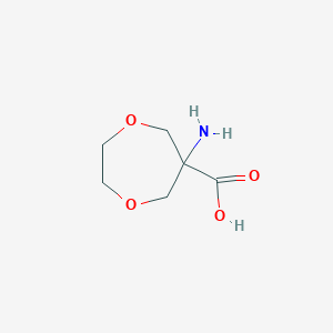 6-Amino-1,4-dioxepane-6-carboxylicacid