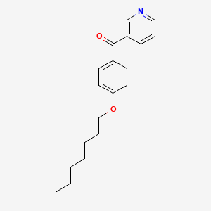 (4-(Heptyloxy)phenyl)(pyridin-3-yl)methanone