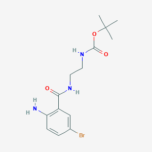 tert-Butyl (2-(2-amino-5-bromobenzamido)ethyl)carbamate