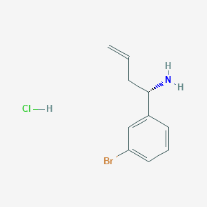 (S)-1-(3-Bromophenyl)but-3-enylamine HCl