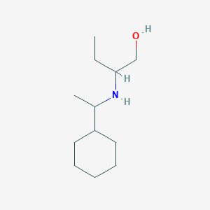 2-((1-Cyclohexylethyl)amino)butan-1-ol