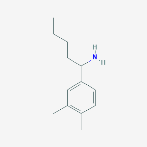 1-(3,4-Dimethylphenyl)pentylamine