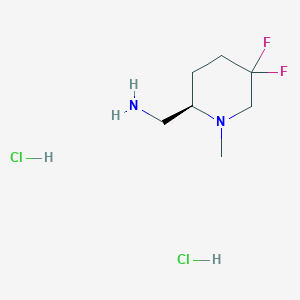 (R)-(5,5-Difluoro-1-methylpiperidin-2-yl)methanaminedihydrochloride