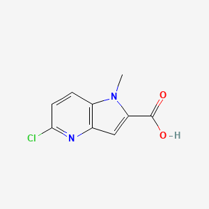 5-chloro-1-methyl-1H-pyrrolo[3,2-b]pyridine-2-carboxylicacid