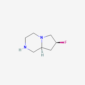 (7s,8As)-7-fluorooctahydropyrrolo[1,2-a]pyrazine