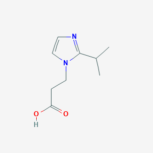 3-(2-isopropyl-1H-imidazol-1-yl)propanoic acid